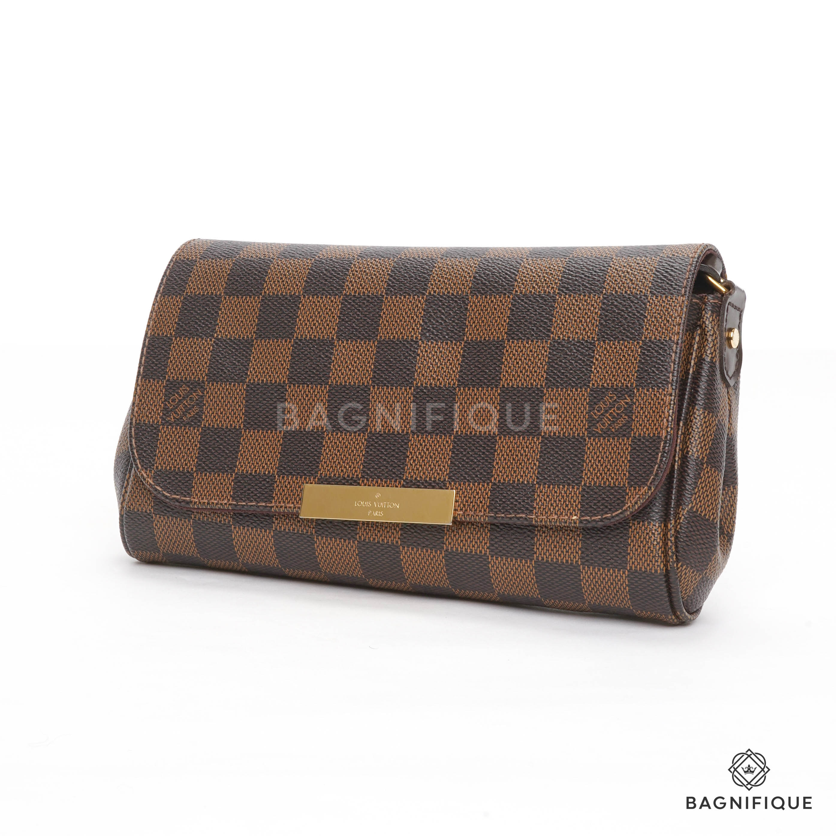 LOUIS VUITTON Damier Ebene Favorite PM 75607