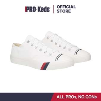 รองเท้า PRO-KEDS PK60192 ROYAL LO PAIPSTOP WHITE  รองเท้าผ้าใบผู้ชาย แบบผูกเชือก  สีขาว