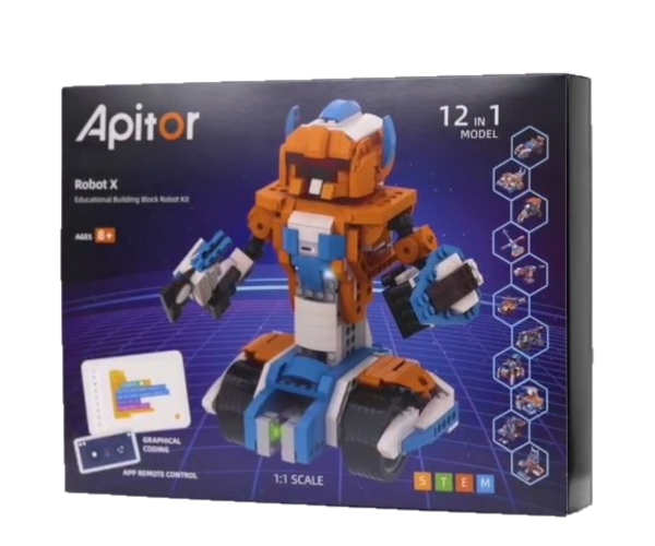ROBOT หุ่นยนต์ Apitor Robot X Coding ตัวต่อเลโก้ หุ่นยนต์โรบอท หุ่นยนต์