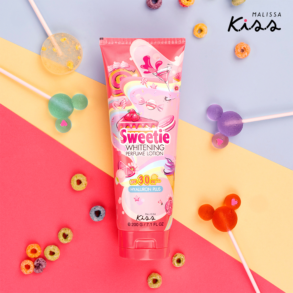 ซื้อคู่สุดคุ้ม] Malissa Kiss Whitening Perfume Lotion SPF30 PA+++