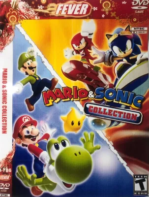 แผ่นเกมส์ PS2 Mario & Sonic Collection