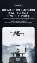 ภาพขนาดย่อของภาพหน้าปกสินค้าMINI Drone RC 4K Drone 2-Axis Gimbal ควอดคอปเตอร์วิทยุบังคับ GPS FPV แบบมืออาชีพ เครื่องบิน โดรน จากร้าน Technology World. บน Lazada ภาพที่ 6