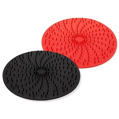 Reusable Air Fryer Liners with Raised Silicone Non-Stick Silicone Air Fryer Mats Air Fryer Silicone Tray Accessories