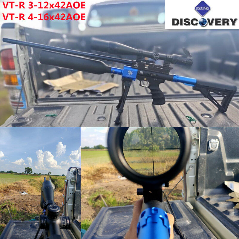 กล้องติดปืนoriginal Discovery Vt-R 4-16x42aoe ขายกล้องติดปืนยาวdiscoveryแท้ค่ะhigh Shock Proof Scope(สินค้าเกรดสูงaaa รับประกันคุณภาพค่ะ). 