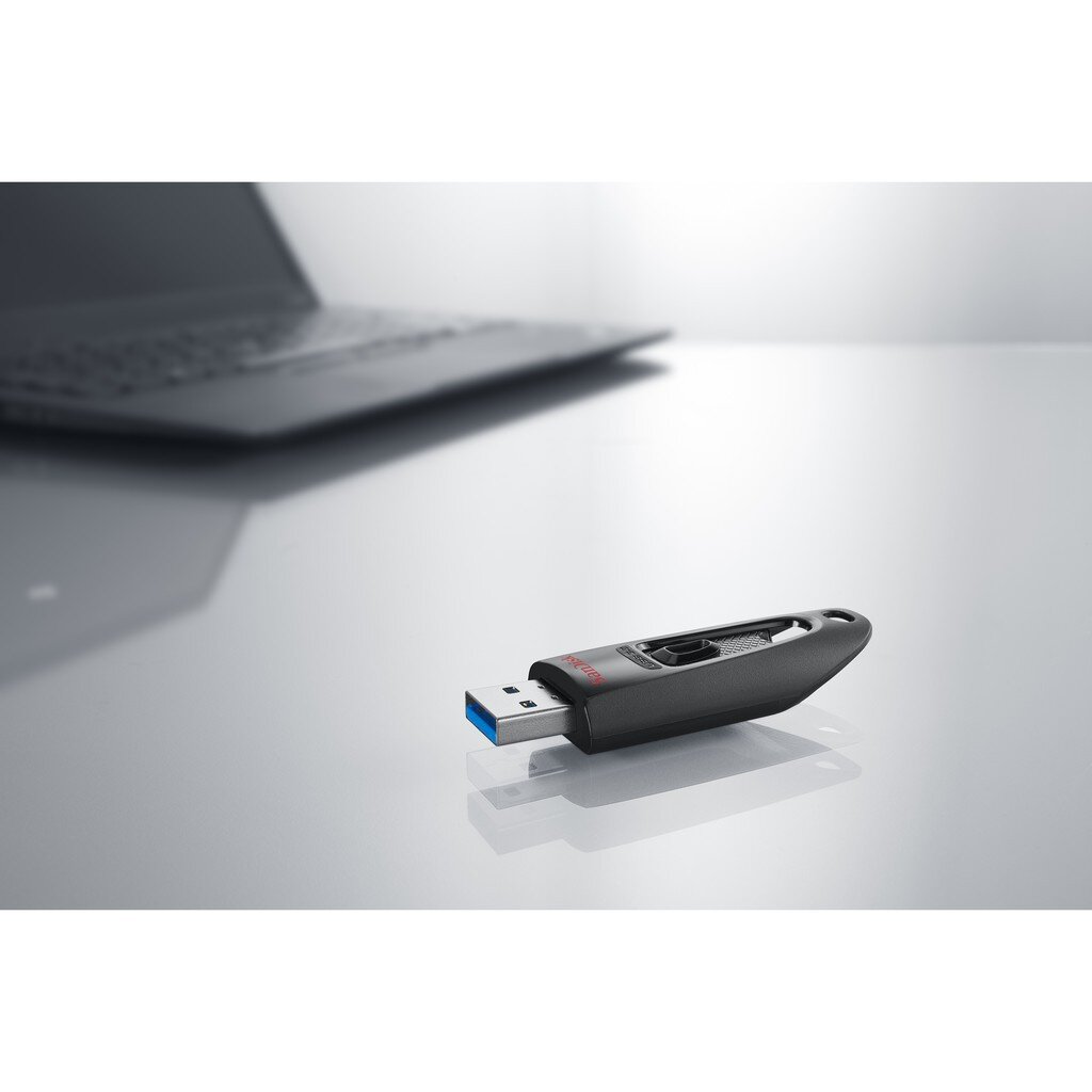 Sandisk ultra usb 3 0 128gb usb3 0 100mbs sdcz48128gu46 black
