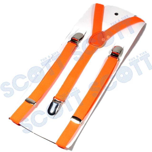 SCOTT Suspenders Mini Stream - สายเอี้ยมเส้นเล็ก (Suspenders) สายสีพื้น ส้ม ชมพู เขียว ม่วง กว้าง 1.5 เซนติเมตร สำหรับคนสูงไม่เกิน 160 ซม. Braces Black Unisex สายรัดปรับได้ สายเอี๊ยมแฟชั่น VINTAGE สายเอี๊ยมลำลอง Commercial Western สายเอี๊ยม สายเอี๊ยมลำลอง