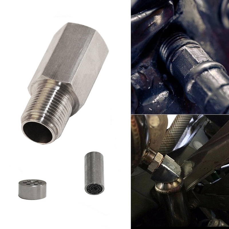 Oxygen O2 Sensor M18X1.5 Extender Spacer Adapter Bung Catalytic Converter CEL Eliminator Check Engine Light Accessories