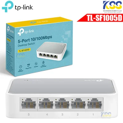 Switch TP-Link TL-SF1005D 5-Port 10/100Mbps Desktop