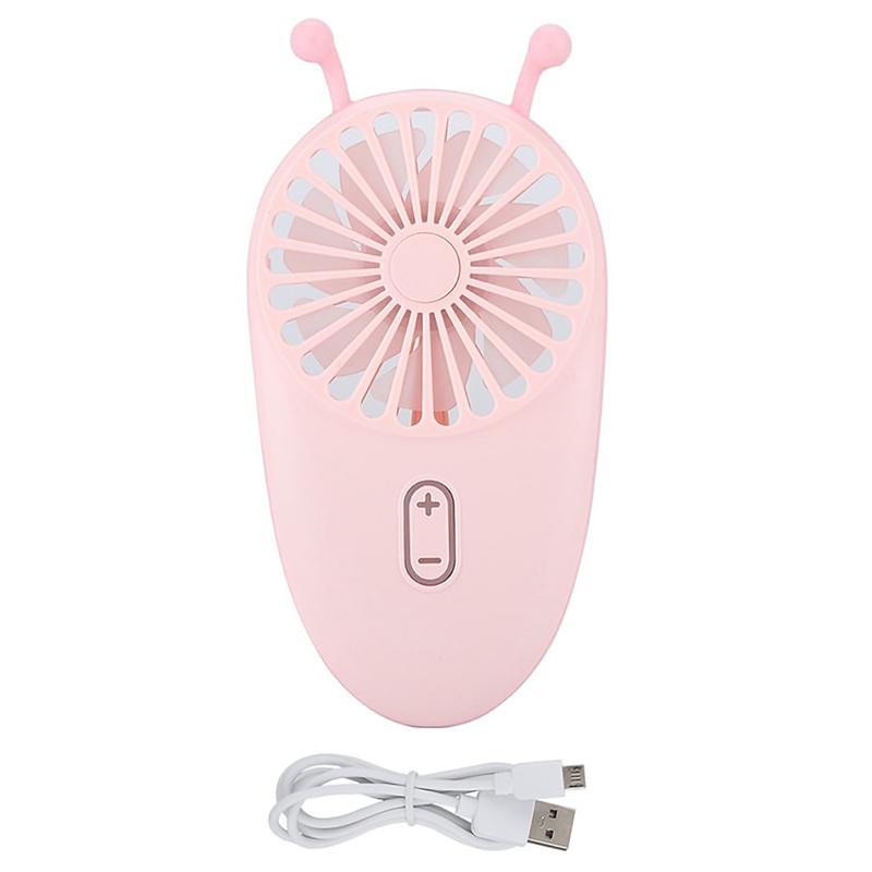 Bảng giá Handheld Portable Fan Usb Charging Mini Fan Cute Bee Ear Charging Fan Outdoor Portable Fan Pink Phong Vũ