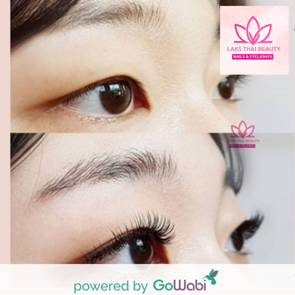 Laks Thai Beauty Nails & Eyelashes - ต่อขนตาแบบ 3 D ไม่จำกัดเส้น 3D Eyelash Extension (Unlimited Strands)