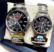ภาพขนาดย่อของสินค้านาฬิกาคู่รัก casio ใหม่ล่าสุด สําหรับคู่รักเซ็ต 2 เรือน ชาย-หญิง