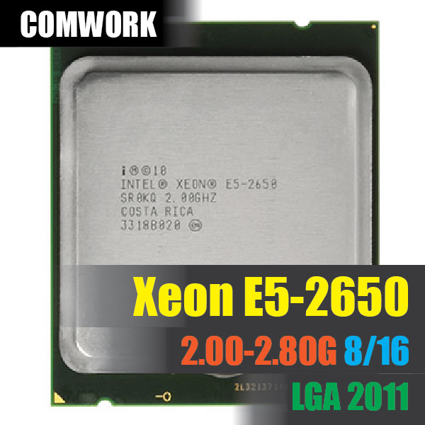 ซีพียู Intel XEON E5 2650 LGA 2011 CPU PROCESSOR X79 C602 MAC PRO 2013 WORKSTATION SERVER DELL HP COMWORK