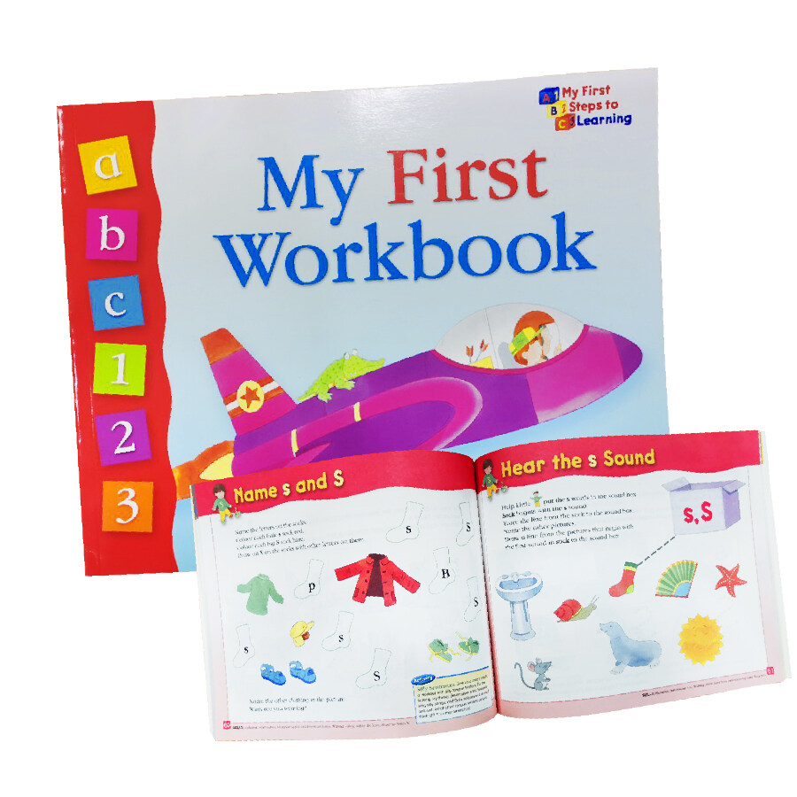 Wel-B My First Workbook หนังสือเด็ก หนังสือภาษาอังกฤษ หนังสือต่างประเทศ ...