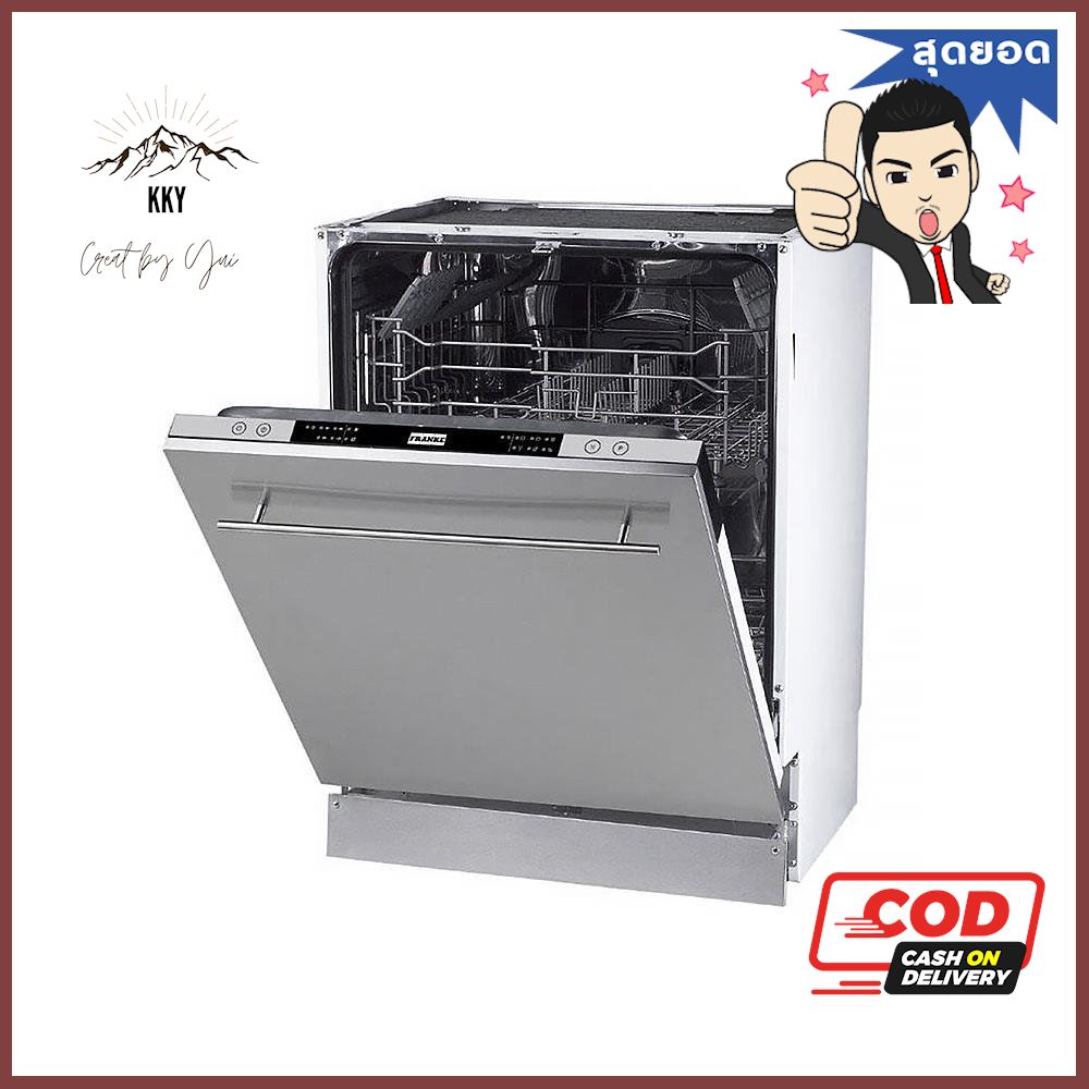 เครื่องล้างจานฝัง FRANKE FDW614 7303BUILT-IN DISHWASHER FRANKE FDW614 7303 **ใครยังไม่ลอง ถือว่าพลาดมาก !!**