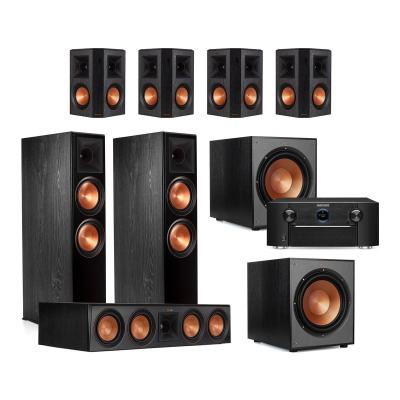 ดูภาพ Klipsch 7.2.2 Reference Premiere Home Theater System with Marantz SR7015 9.2-Channel 4K Ultra HD AV Receiver <br/>เพิ่มเติม Klipsch 7.2.2 Reference Premiere Home Theater System with Marantz SR7015 9.2-Channel 4K Ultra HD AV Receiver