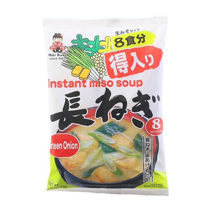 Shinsyuichi Green Onion Miso Soup 176g.