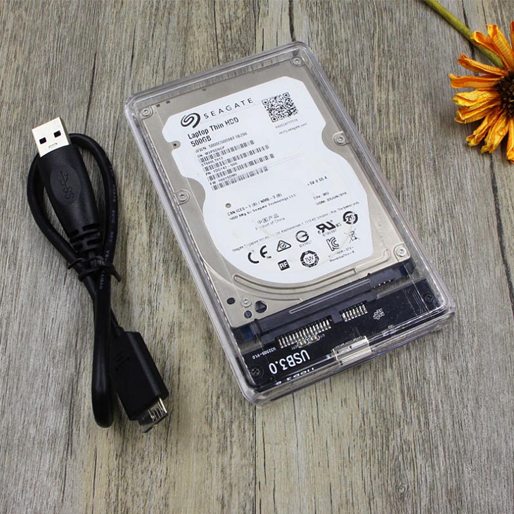USB3.0 to SATA3.0 External Hard Drive Enclosure Hard Disk Storage Box