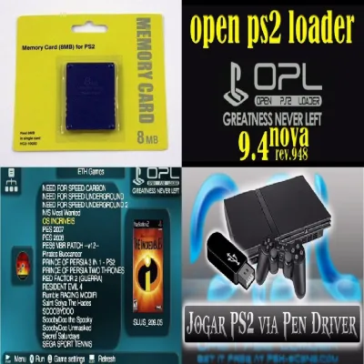 ∈☎[PS2] Free Memory Card Boot (FMCB) OPL with USB game fr Yee W sale have destination have Scrub