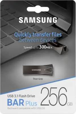 Samsung 256GB BAR Plus USB3.1 Flash Drive (300MB/s)