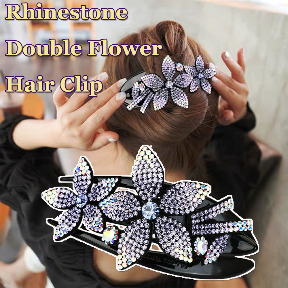 rhinestone clips for hair