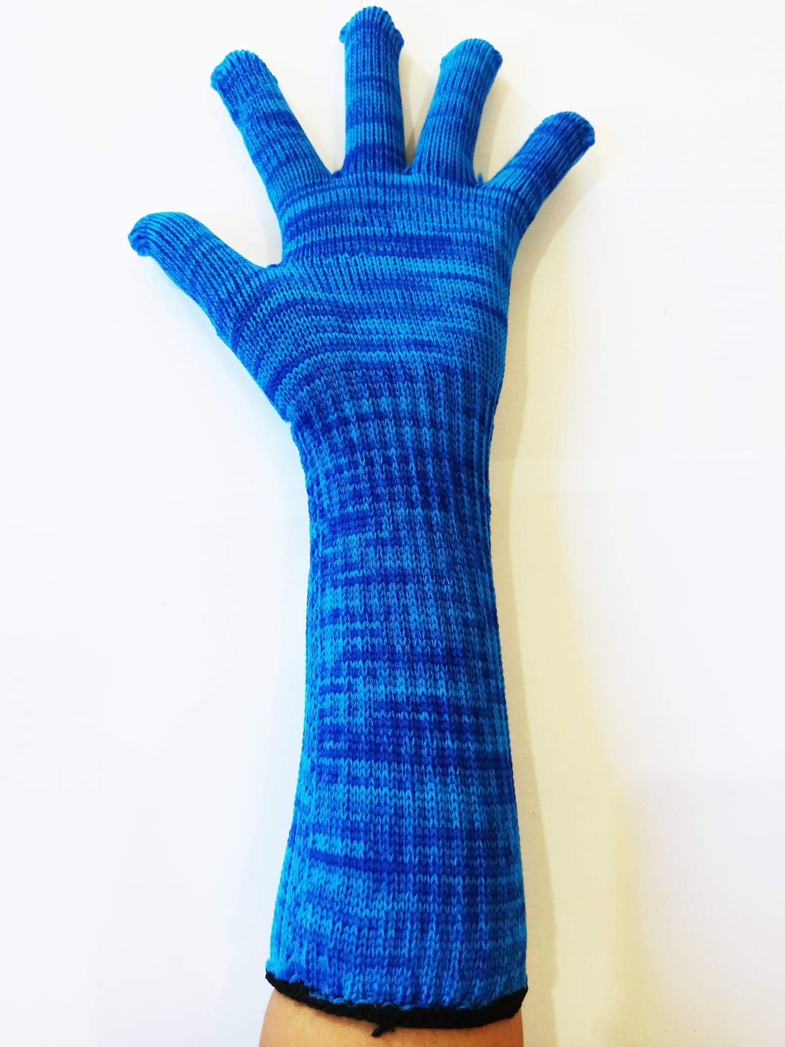 ถุงมือ ถุงมือผ้า ถุงมือยาว มี4สี แบบแพ็ค6 คู่และ12คู่ ถุงมือช่าง ถุงมือการเกษตร ถุงมือผ้าเอนกประสงค์ ยาว12นิ้วแขนยาวพิเ