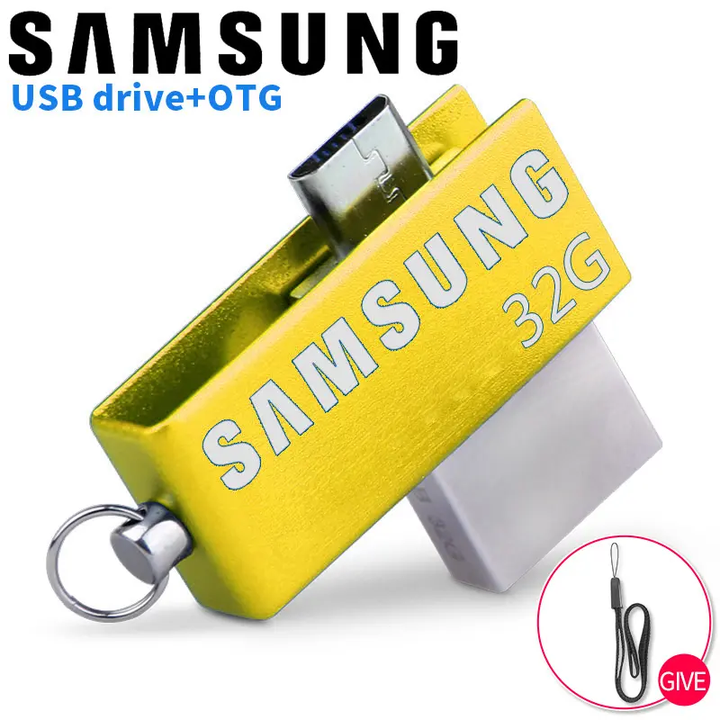 ภาพสินค้าซื้อหนึ่งแถมหนึ่ง SAMSUNG OTG 32GB ดิสก์ U DUAL DRIVE USB แฟลชไดรฟ์ Memory Stick OTG USB 32GB แท่ง Usb คุณภาพสูง จากร้าน Enjoy life 1587012111 บน Lazada ภาพที่ 6