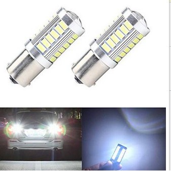 2pcs/set ไฟ LED 1156 1157 5730 5630 ไฟเบรค 33SMD ไฟเลี้ยวรถจักรยานยนต์