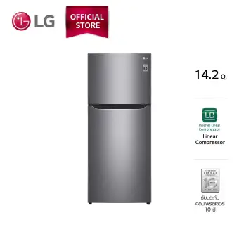 (NEW 2019) LG ตู้เย็น 2 ประตู ขนาด 14.2 คิว ระบบ Smart Inverter Compressor