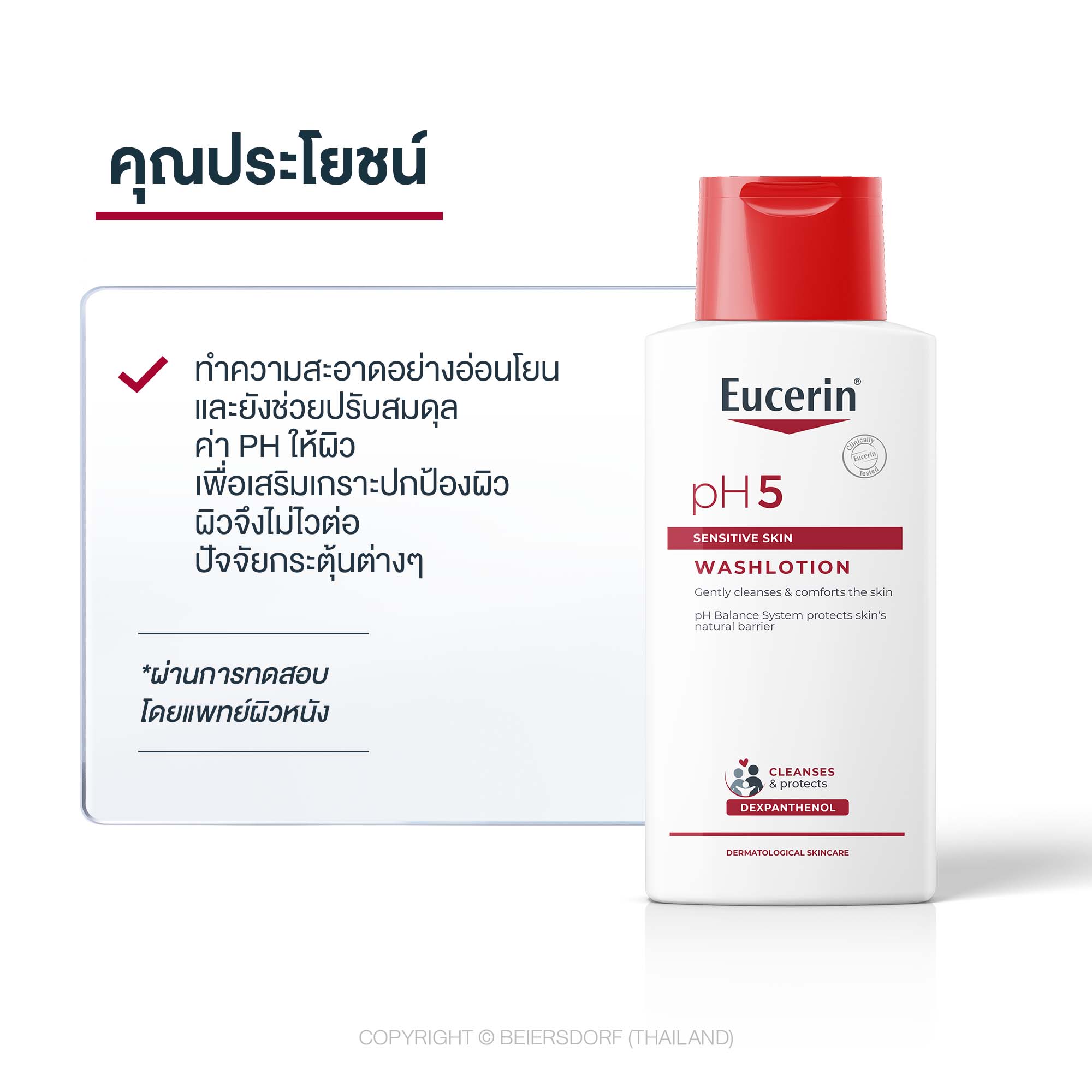 (SAVE 20) Eucerin pH5 Hydro Boost Cream 200ml and Washlotion 200ml ยู