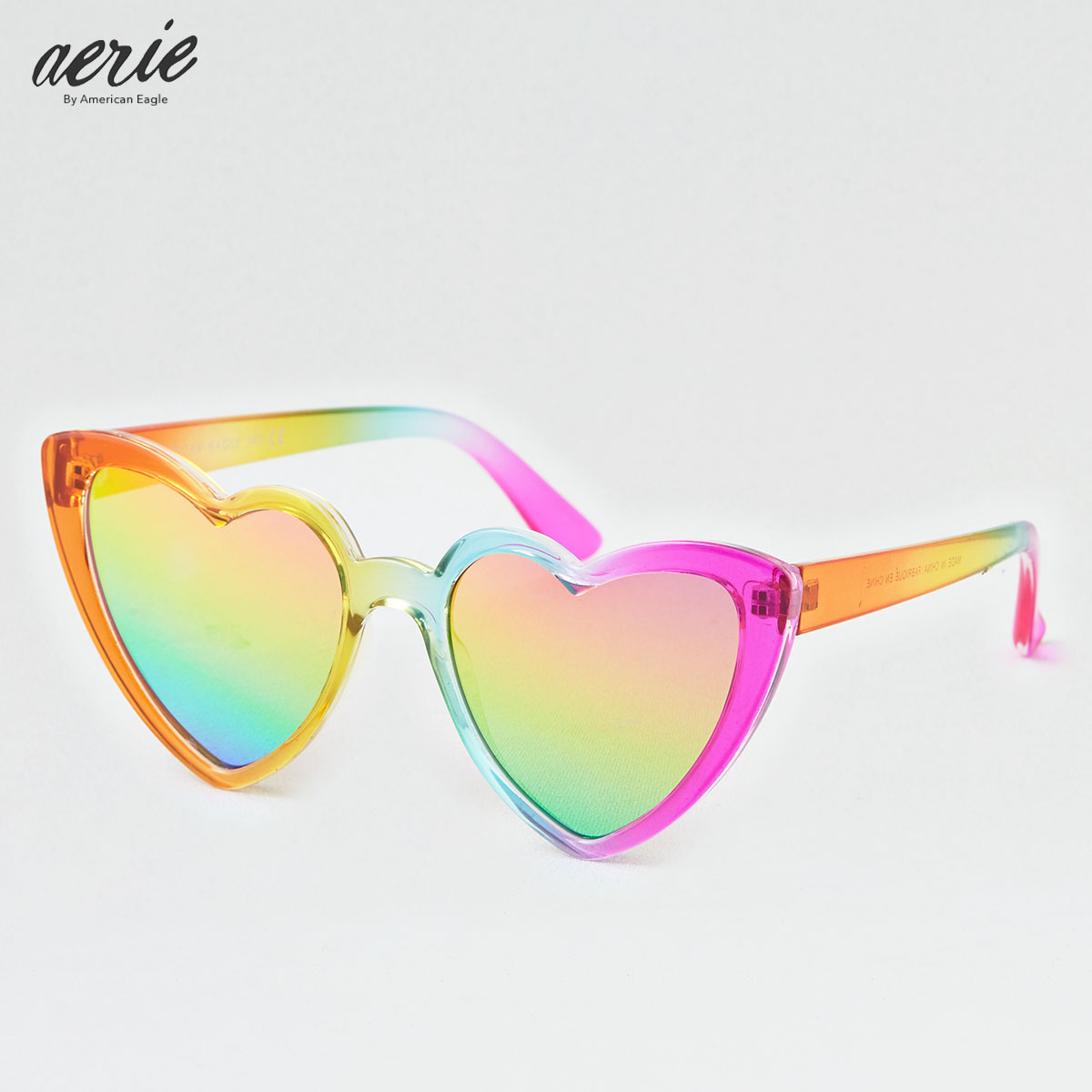 American Eagle Rainbow Heart Sunglasses แว่นตา ผู้หญิง แฟชั่น(057-3227-900)