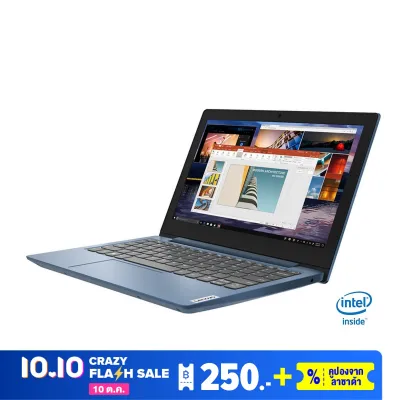 Lenovo Ideapad 1 Intel Celeron N4020/4GB/128GB/11.6"HD/W10/2Y |11IGL05 (81VT004UTA) Notebook