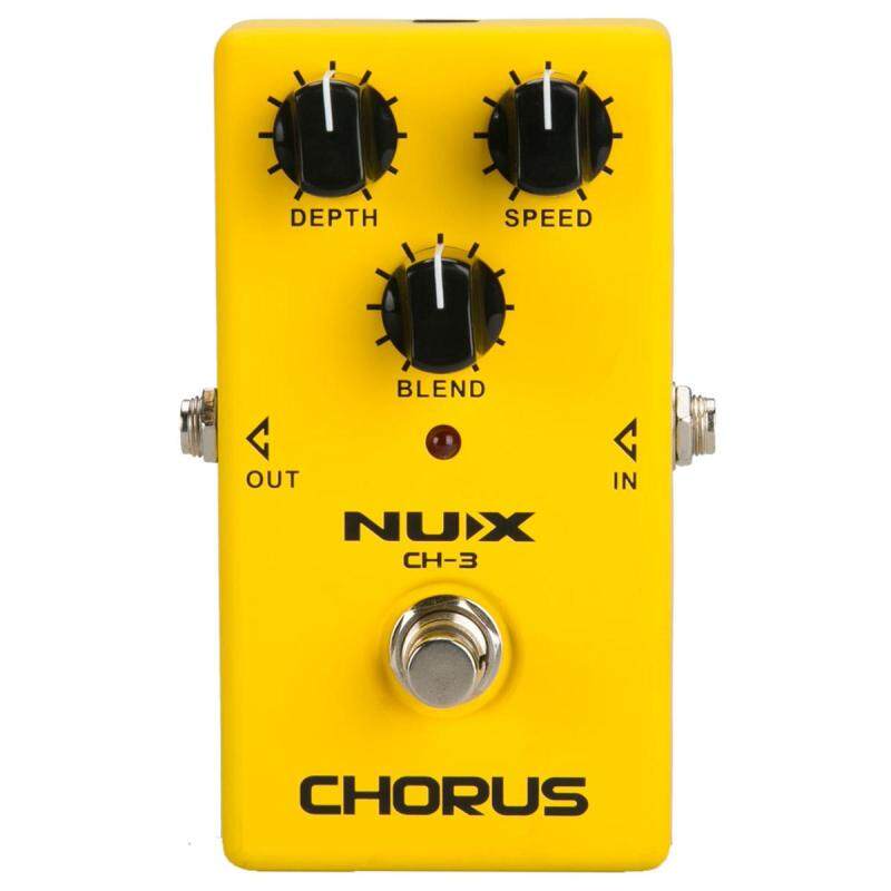 NUX CH-3 Guitar Effect Pedal Chorus Guitar Effect Pedal True Bypass Design Durable Aluminum alloy Shell Guitar Accessories Malaysia