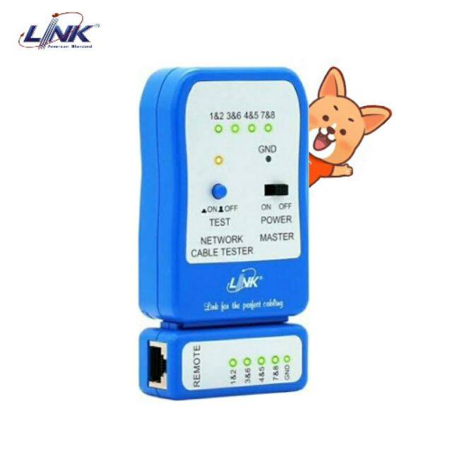 Tester Link TX-1302 เครื่องทดสอบสาย UTP, Cable Testers, Quickly test by auto Scanning