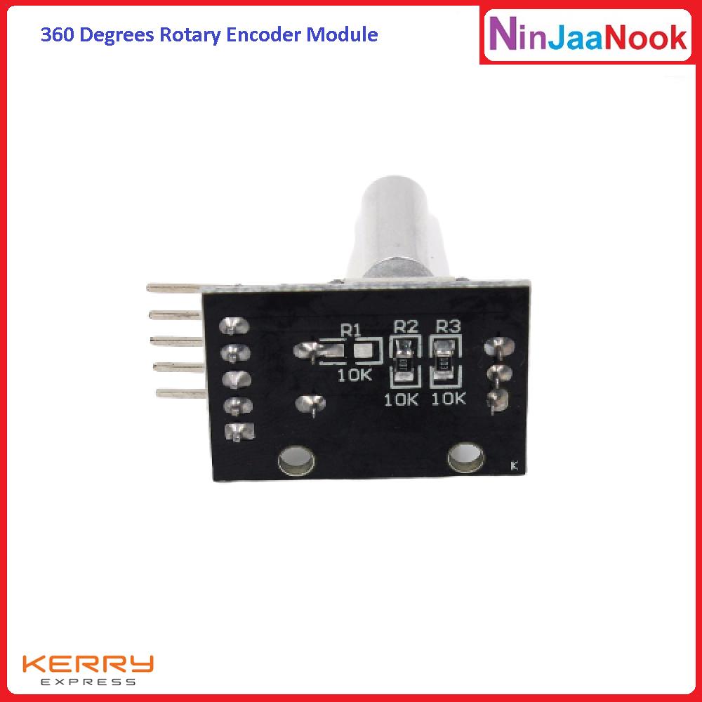 โมดูล 360 Degrees Rotary Encoder Module แบบหมุน For Arduino DIY Brick ...