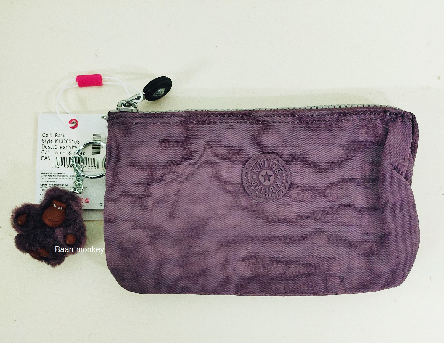 KIPLING SHOPของแท้เบลเยี่ยม กระเป๋าอเนกประสงค์ Kipling Creativity L