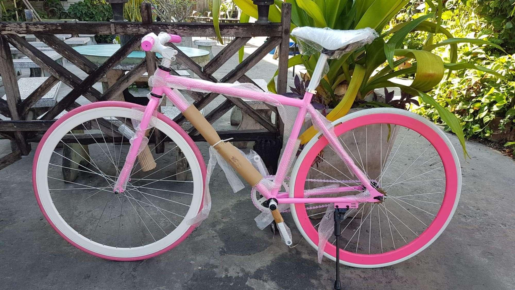 จักรยานฟิกเกียร์ 2 เฟือง (เฟืองฟิก + เฟืองฟรี)