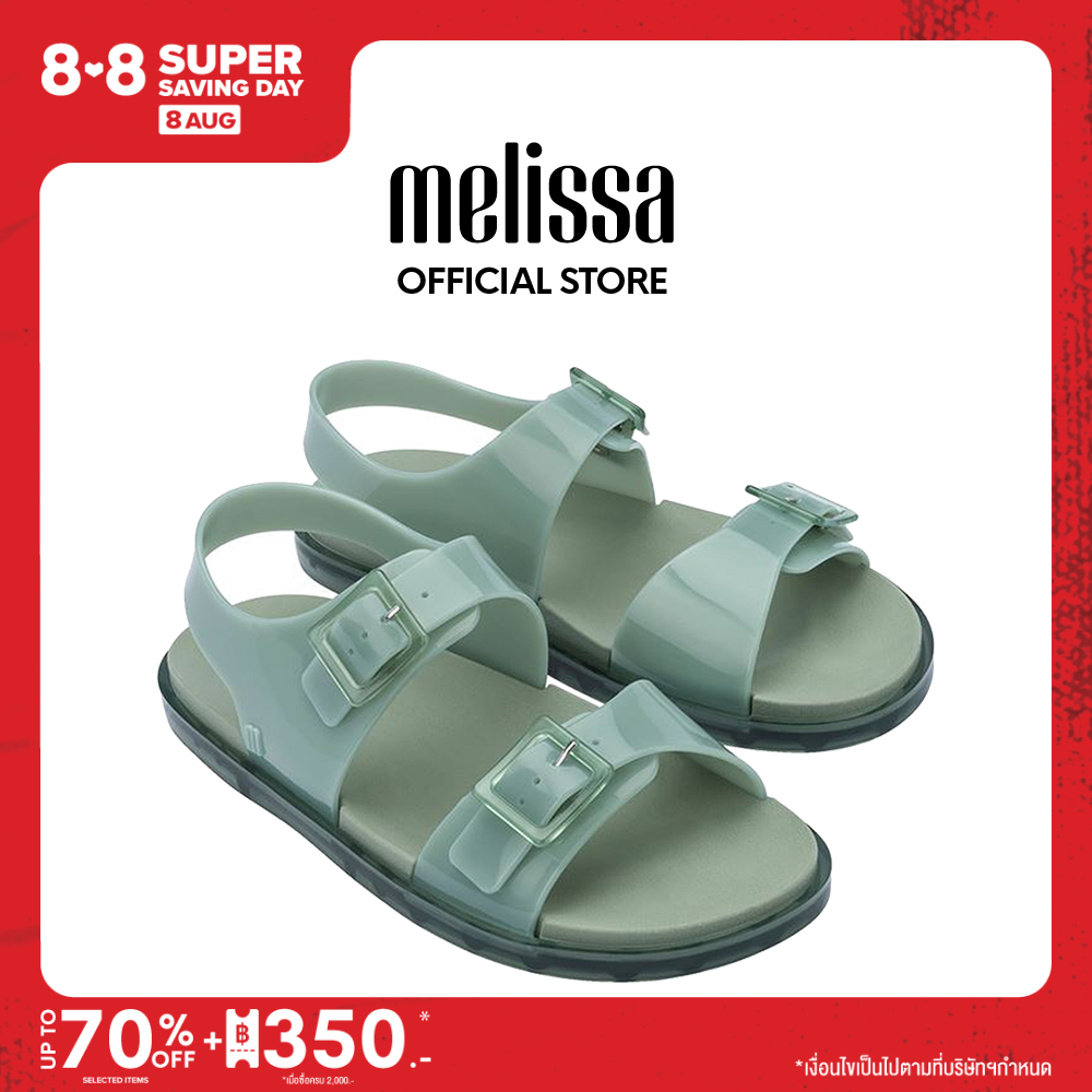 MELISSA รองเท้าแตะรัดส้น รุ่น MELISSA WIDE SANDAL 32945 รองเท้าส้นแบน รองเท้าลำลอง รองเท้ารัดส้น รองเท้าพลาสติก เมลิสซ่า