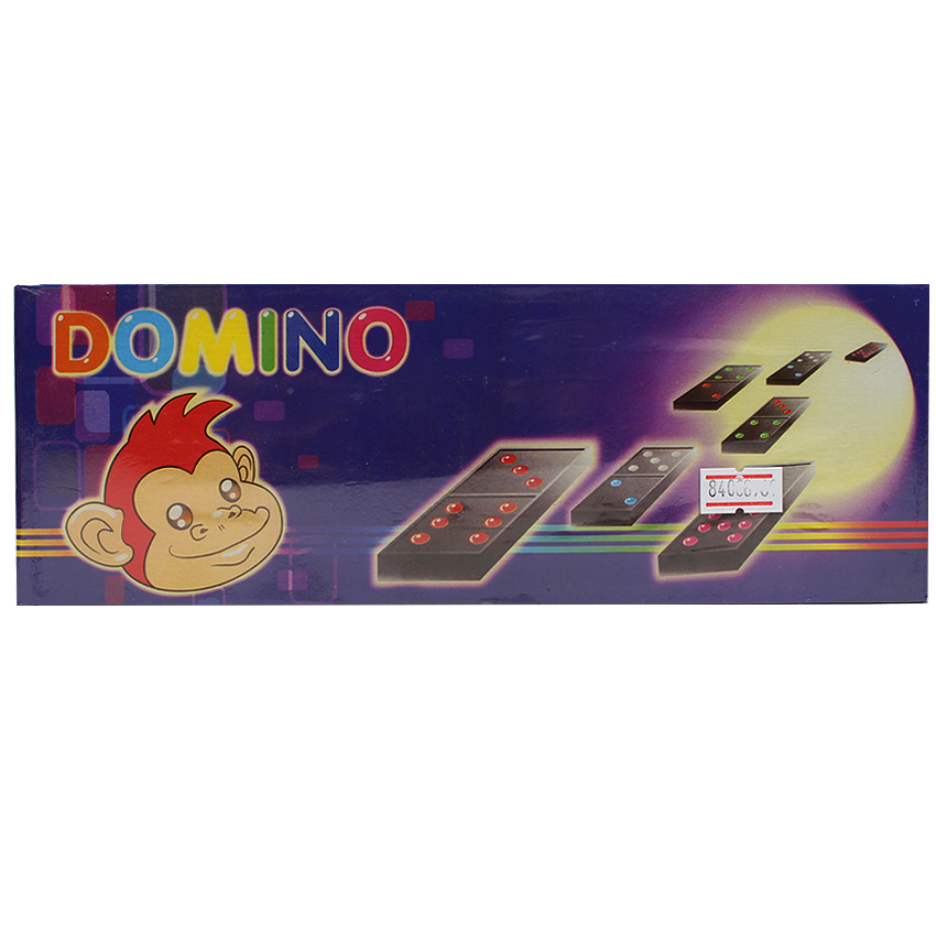 DMTOY โดมิโน่ เกมส์ตัวต่อโดมิโน่ ขนาดกลาง45ตัว  ไซร์ M