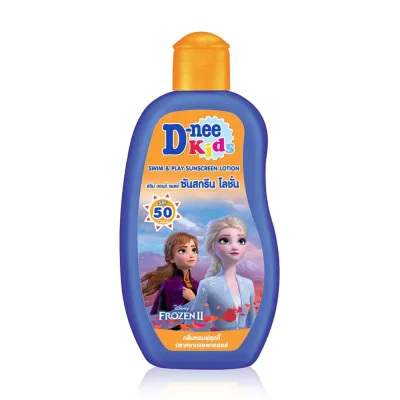 hot Dnee Kids Swim - Play Sunscreen Lotion SPF5-PA--- [Frozen Edition] 15ml
