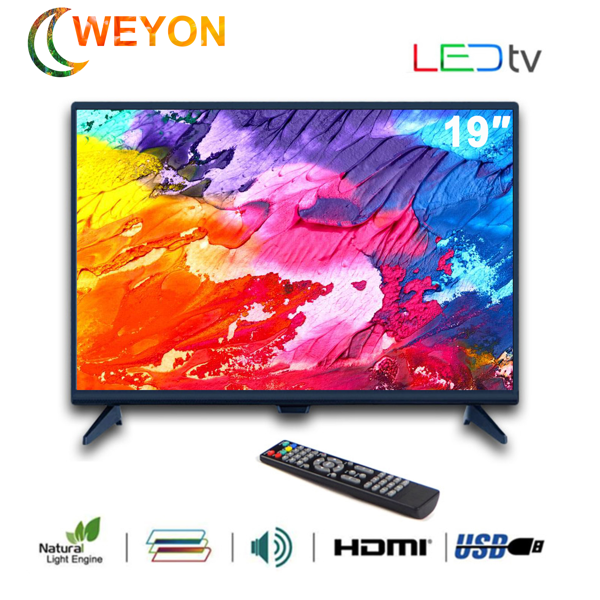 (BIG Sales) NADU ทีวีราคาถูก 19 inches Led HD Ready TV 1440*900 (TCLG19A)
