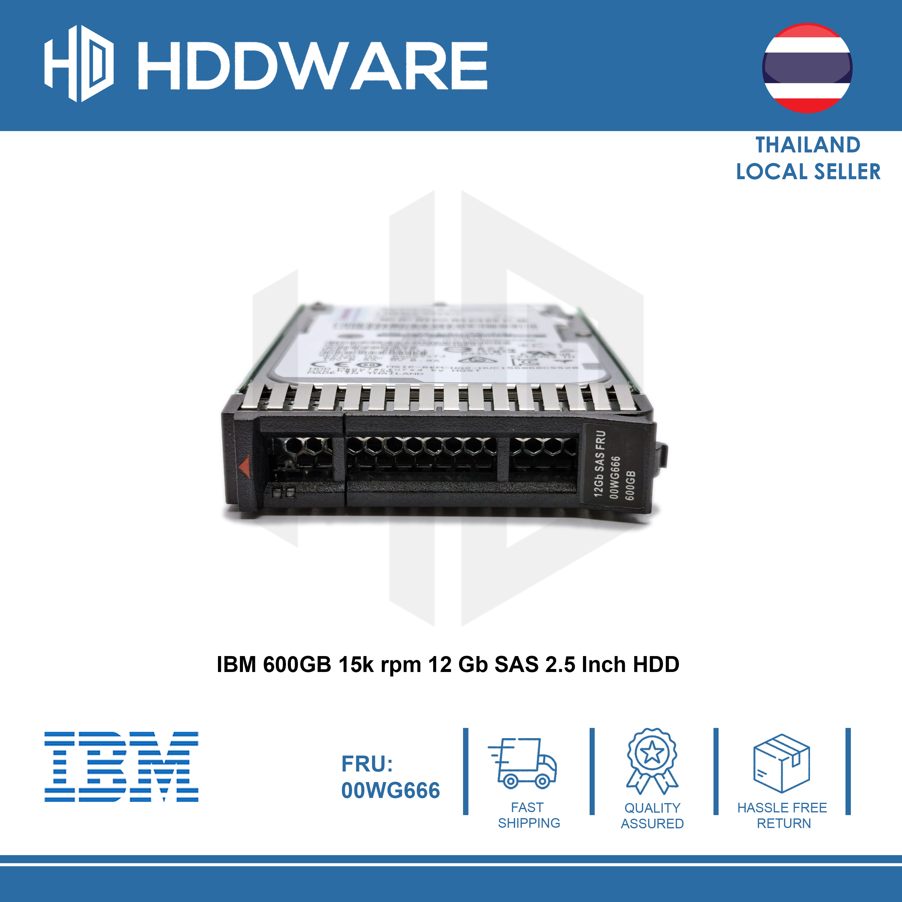 IBM 600GB 15K 12Gbps SAS 2.5