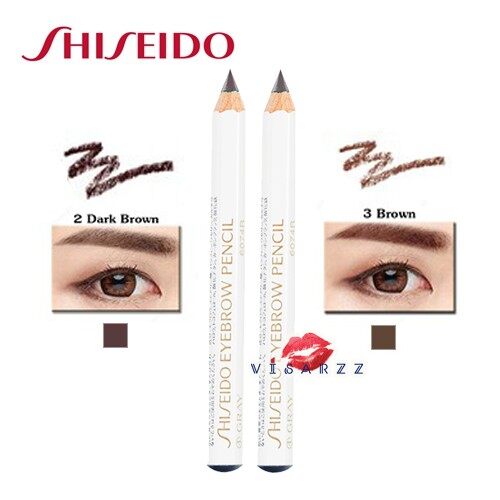 ∈☎✽  (เลือกสีด้านใน) Shiseido Eyebrow Pencil 1.2g (8 cm) ดินสอเขียนคิ้ว ใช้ง่าย เขียนง่าย ติดทน