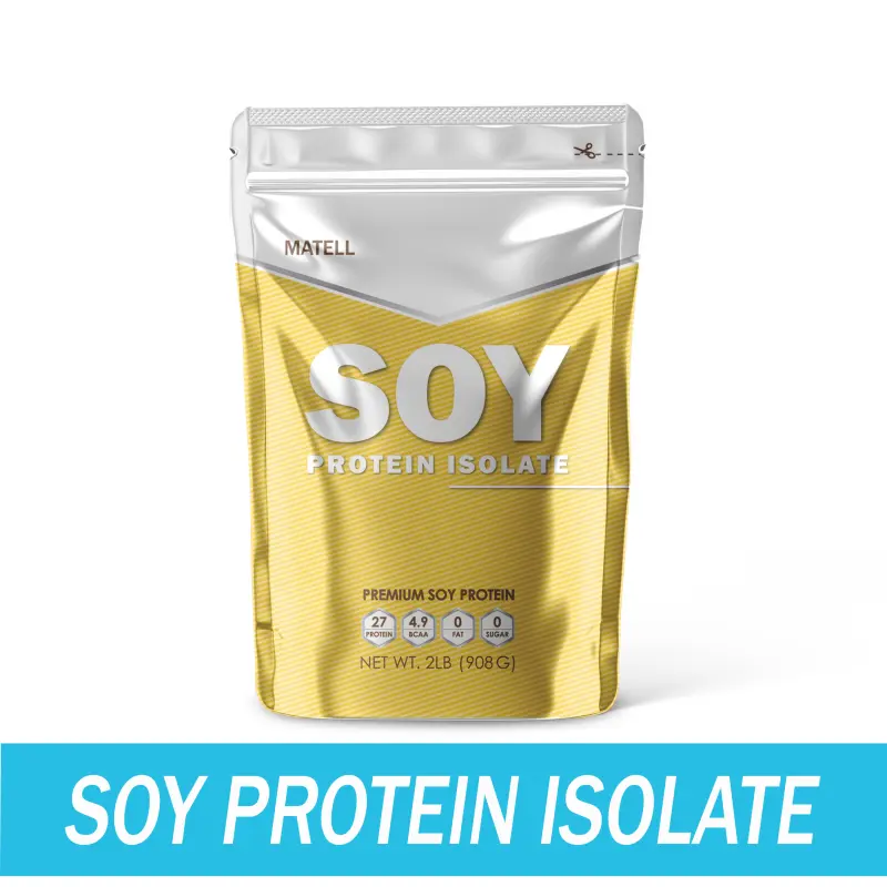 ภาพสินค้าMATELL Soy Protein Isolate Plant Based ถั่วเหลือง ซอย โปรตีน ไอโซเลท (Non Whey เวย์ ) จากร้าน MATELL บน Lazada ภาพที่ 1