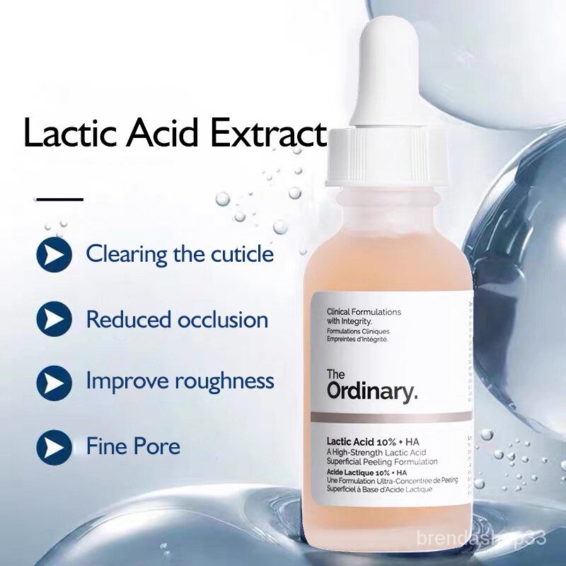 The Ordinary Lactic Acid 10 HA Acid Essence Gentle Exfoliating Closed