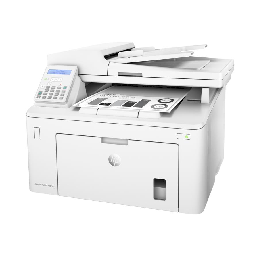 HP LaserJet Pro MFP M227fdn Printer (White)