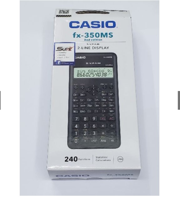 Casio เคร องค ดเลขว ทยาศาสตร Fx 350 Ms 2nd Edition ของแท ประก น 2 ป Kn1shop Thaipick