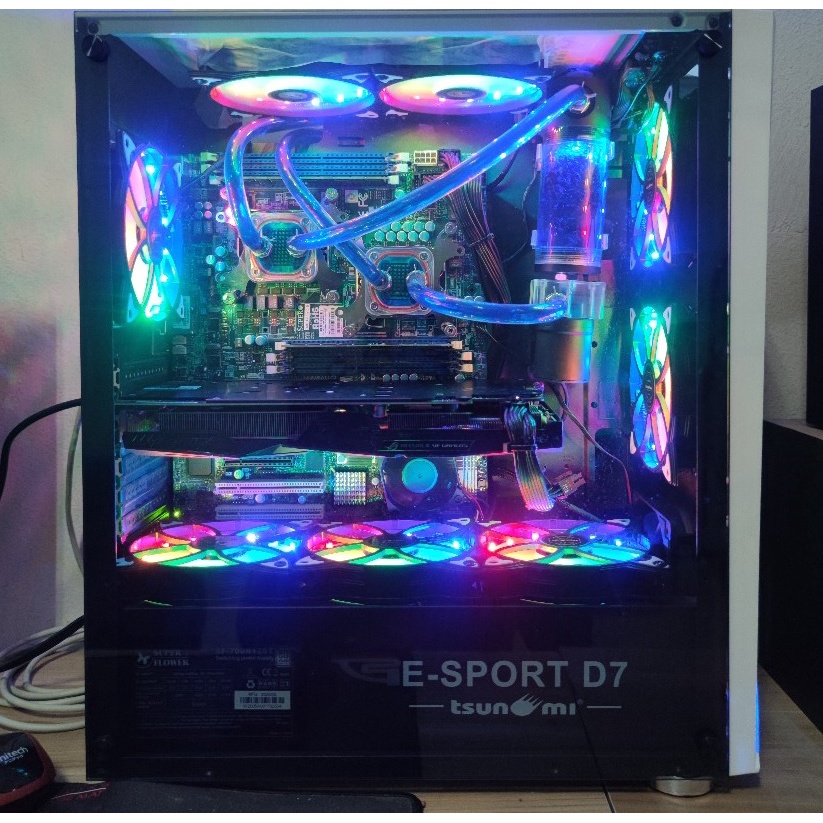 ชุดน้ำCPU ระบบเปิด 2ตอน ครบชุดCPU Water Cooling Set รุ่นMaster Grade