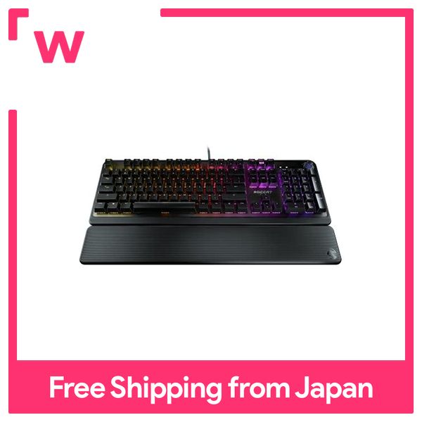 ROCCAT Pyro Mechanical RGB Gaming Keyboard Linear (Red Axis) JP ...