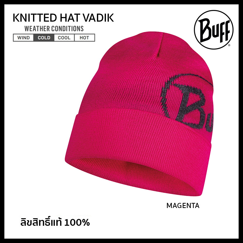 Buff Knitted Hat Vadik หมวกกันหนาว Lifestyle Cold weather collection  ลิขสิทธิ์ของแท้