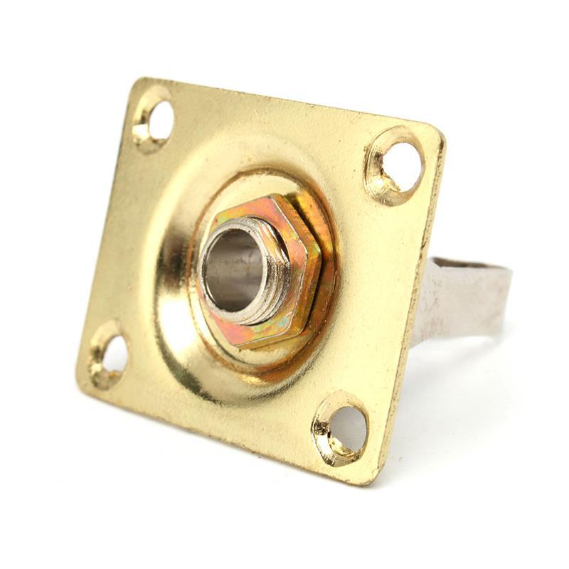 Square Style Jack Plate Guitar Bass Jack 1/4 Output Input Jack Socket